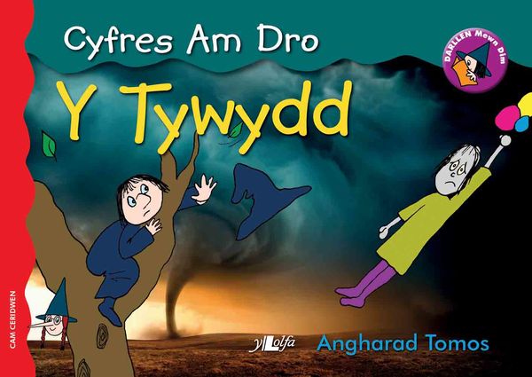 Llun o 'Y Tywydd' gan Angharad Tomos
